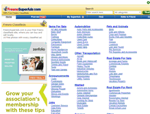 Tablet Screenshot of fresnosuperads.com